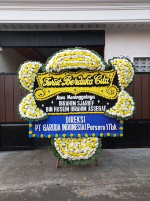 Papan Bunga Duka di Rumpin