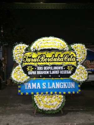 Papan Bunga Duka di Rumpin