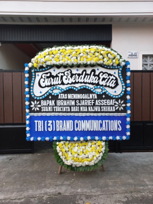 Papan Bunga Duka di Rumpin